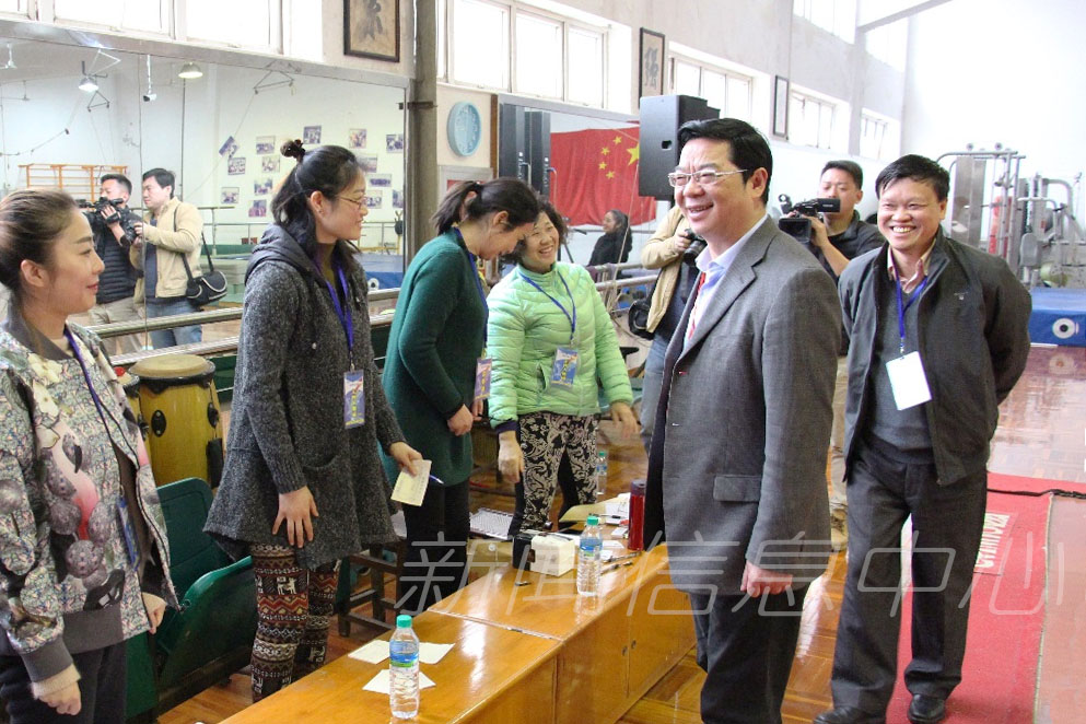 2017年全省普通高校招收高水平运动员测试在我校顺利进行