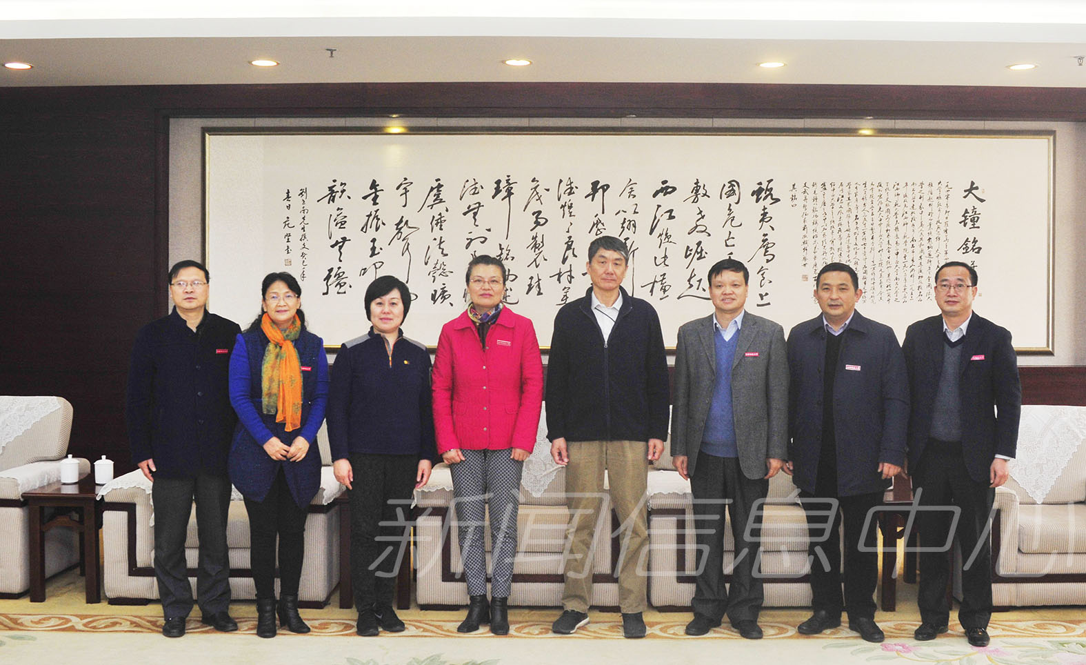 中国国际文化交流基金会教育基金管委会副主任谢江临一行来校调研指导